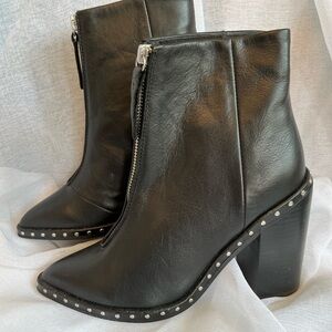 Sol Sana - Leather Studded Ankle Boots